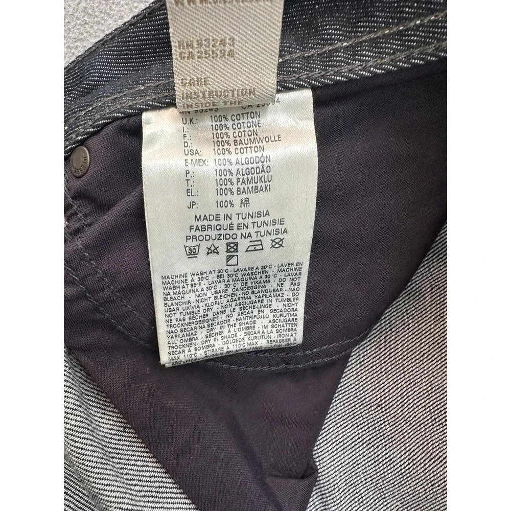 Diesel Safado Regular‎ Slim Straight Jeans Mens 34x34 Wash 008Z8 Selvedge Denim